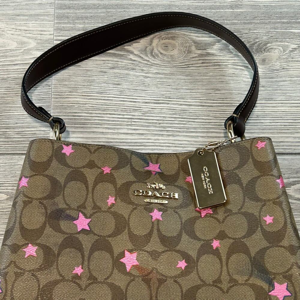 Coach Small Town Disco Star Bucket Bag & Wallet Set - Leather - Picture 2 of 8